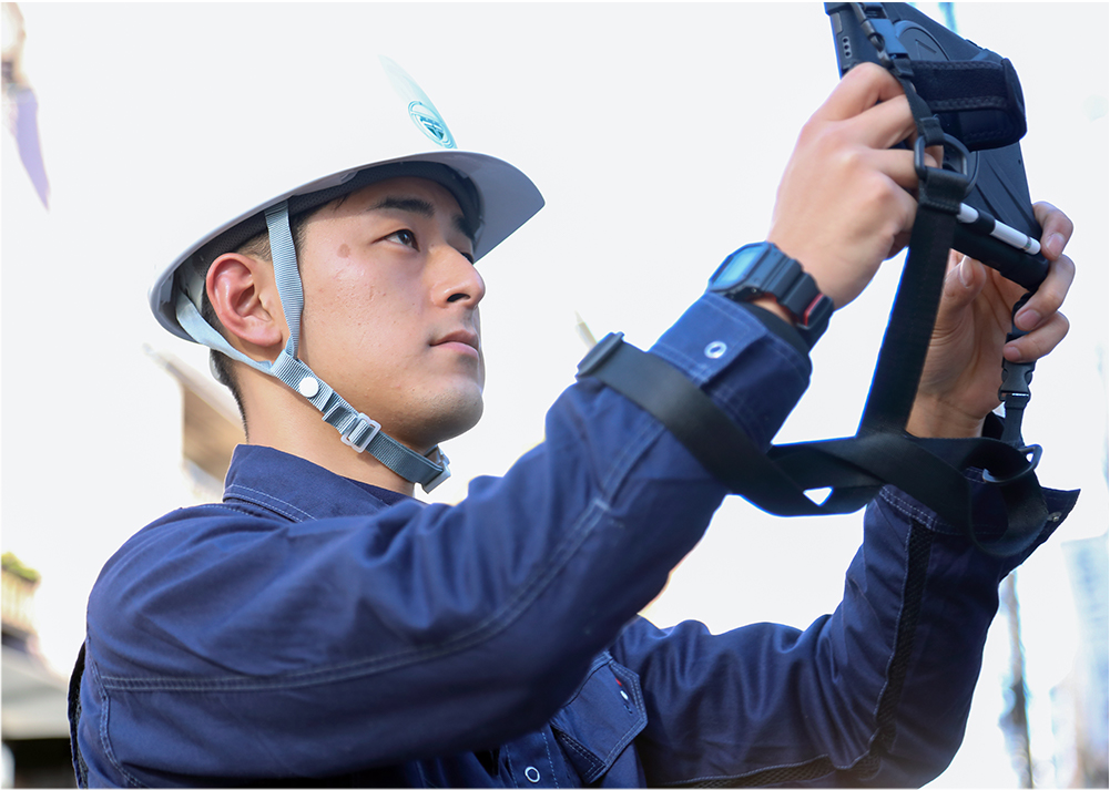 現場で働く社員の様子