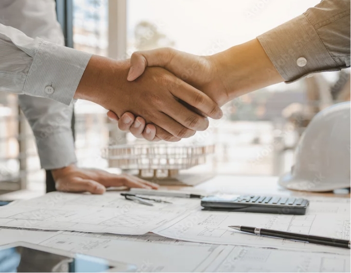 協力業者として