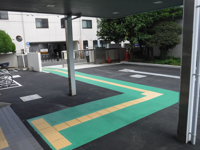 荒川税務署駐車場改修その他工事と社内検査