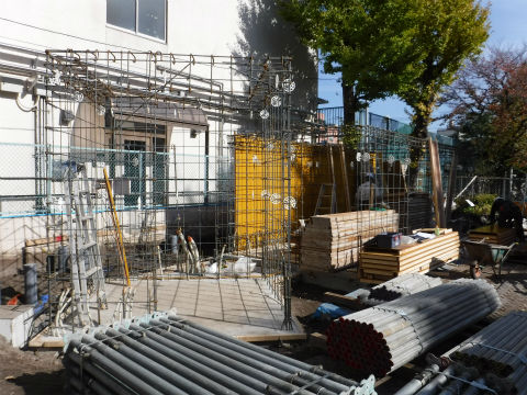 H30.11.16 千束公園トイレ改築工事～その5～