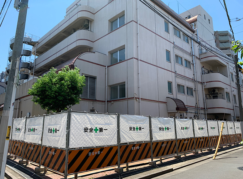 R3.7.24 特別養護⽼⼈ホーム浅草⼤規模改修⼯事が始まりました！