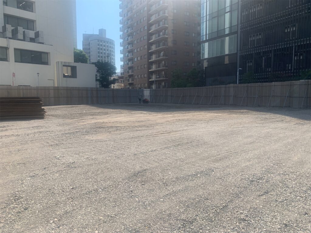 旧下谷小土壌汚染対策工事