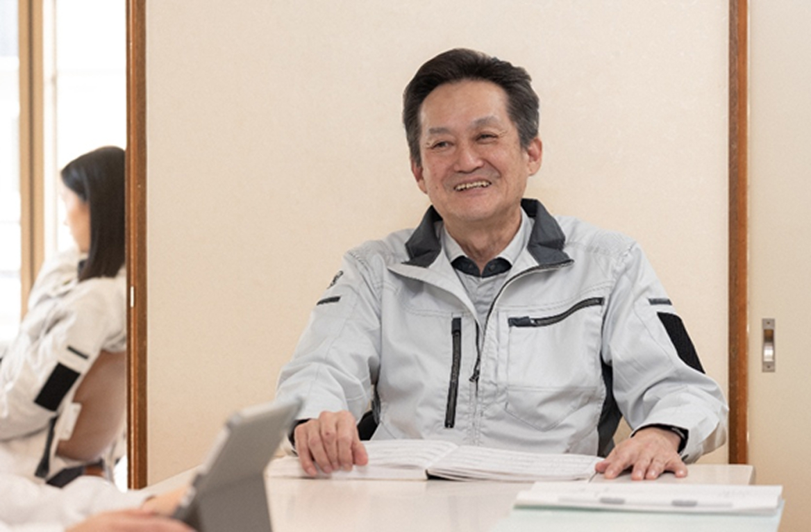 建築担当部長 M F 2000年入社